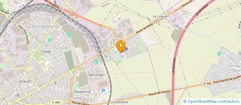 localisation de l'entreprise MADAME JALENE MBOMBA MELIA  REIMS