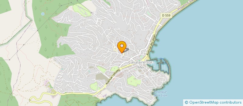 localisation de l'entreprise MADAME JALILA BENSSABER à CAVALAIRE-SUR-MER