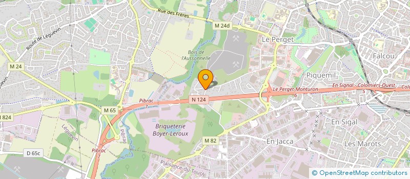 localisation de l'entreprise MADAME JALILA EL MOUHTARIF à COLOMIERS