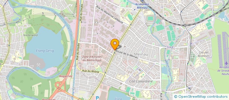 localisation de l'entreprise MADAME JALILA NOURTI à STRASBOURG
