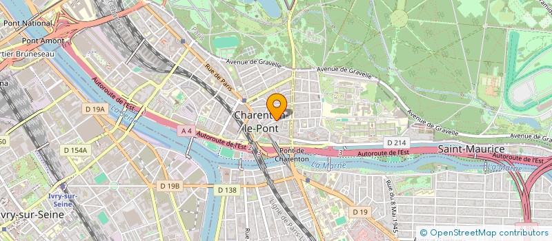 localisation de l'entreprise MADAME JALILA ZANTOUTE à CHARENTON-LE-PONT