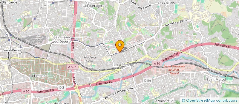 localisation de l'entreprise MADAME JAMA IZMAR à MARSEILLE