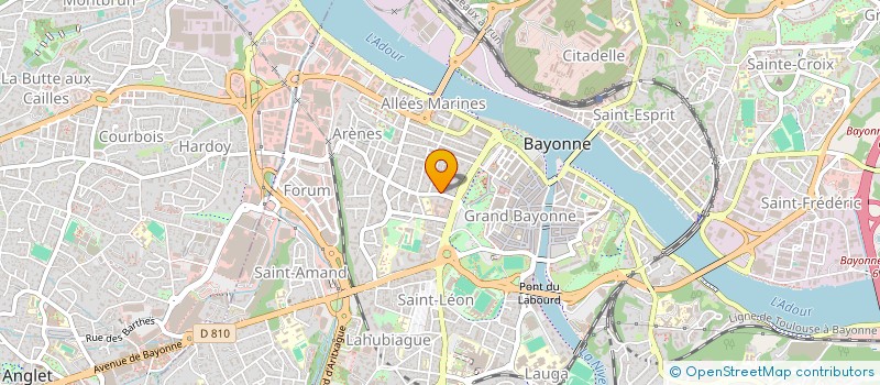localisation de l'entreprise MADAME JAMA LHASSANI à BAYONNE