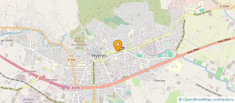 localisation de l'entreprise MADAME JAMEL GHAMMOURI à HYERES