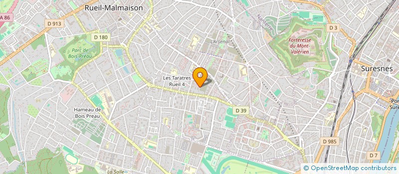 localisation de l'entreprise MADAME JAMELA BOUZIANI à RUEIL-MALMAISON