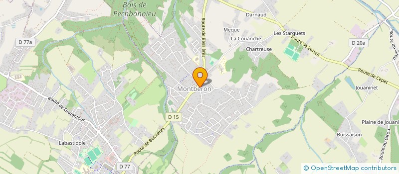 localisation de l'entreprise MADAME JAMERA KHALKHAL à PECHBONNIEU