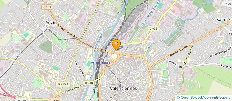 localisation de l'entreprise MADAME JAMES OLDRHAM à VALENCIENNES