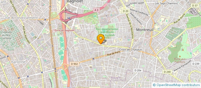 localisation de l'entreprise MADAME JAMIE HERD à MONTREUIL