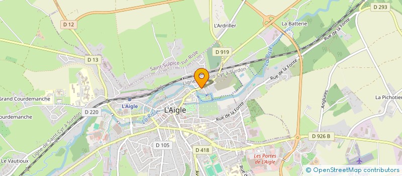 localisation de l'entreprise MADAME JAMIE KORSMO à L'AIGLE