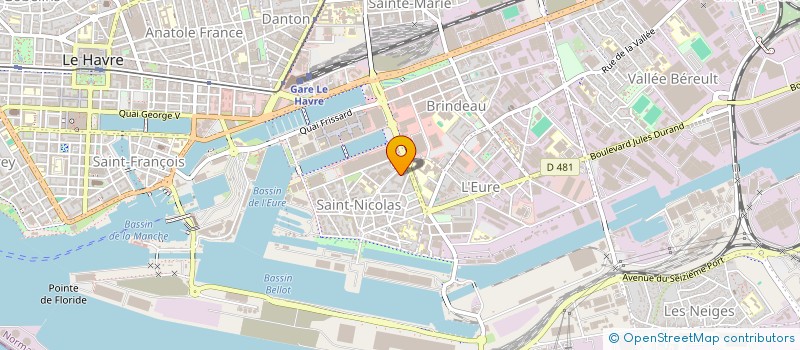 localisation de l'entreprise MADAME JAMILA ABBES à LE HAVRE