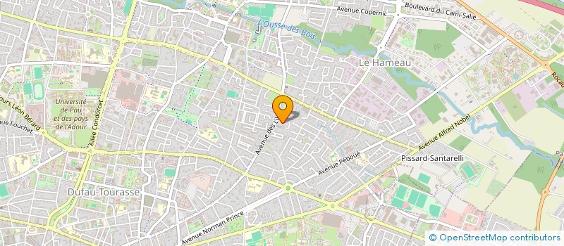 localisation de l'entreprise MADAME JAMILA ADNANI à PAU