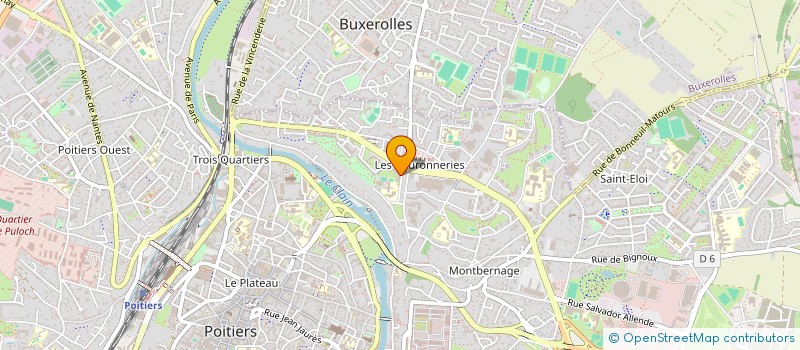 localisation de l'entreprise MADAME JAMILA ADYATER  POITIERS