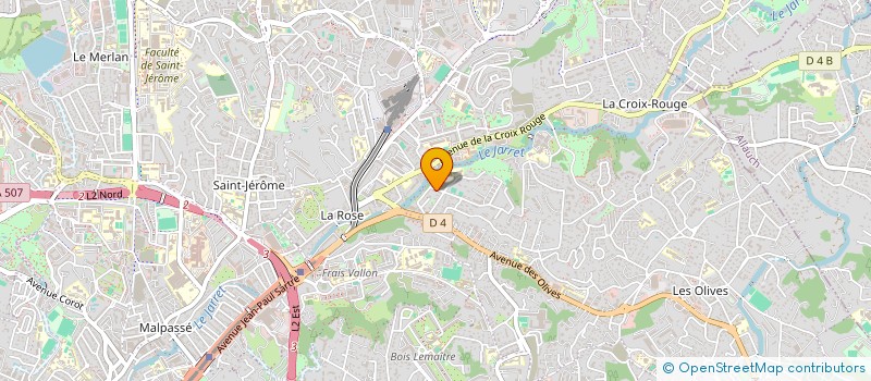 localisation de l'entreprise MADAME JAMILA AMALLASS  MARSEILLE