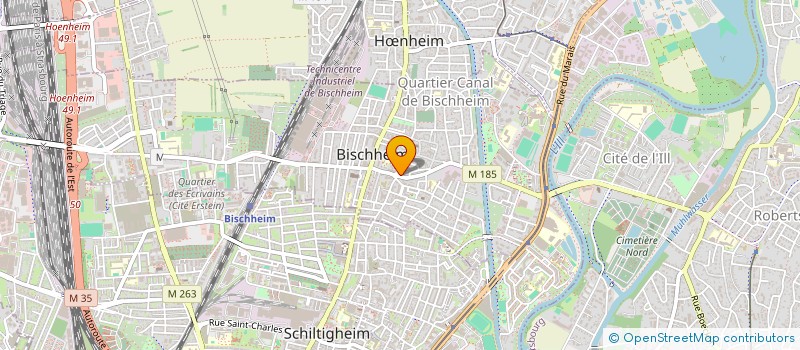 localisation de l'entreprise MADAME JAMILA ARRIFI  BISCHHEIM