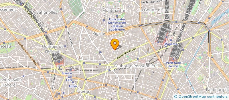 localisation de l'entreprise MADAME JAMILA ATTIK  PARIS