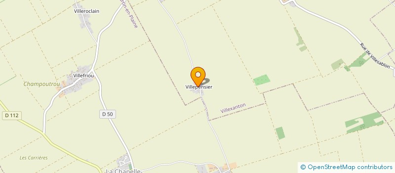 localisation de l'entreprise MADAME JAMILA BENCHERIF  VILLEXANTON