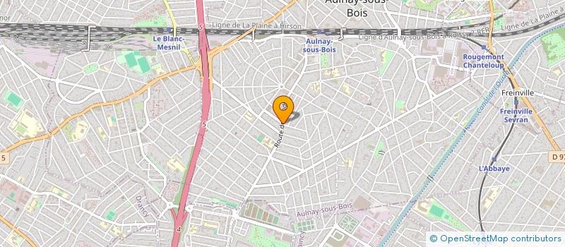 localisation de l'entreprise MADAME JAMILA BOUCHAREB à AULNAY-SOUS-BOIS
