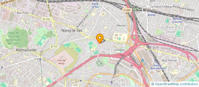 localisation de l'entreprise MADAME JAMILA BOUDJENANE à NOISY-LE-SEC