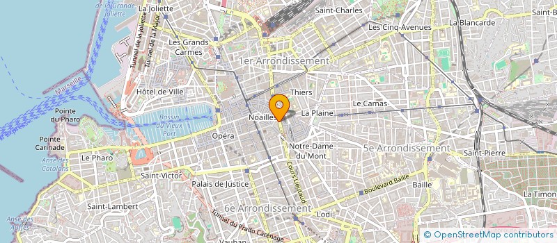 localisation de l'entreprise MADAME JAMILA CHERKI à MARSEILLE 1ER