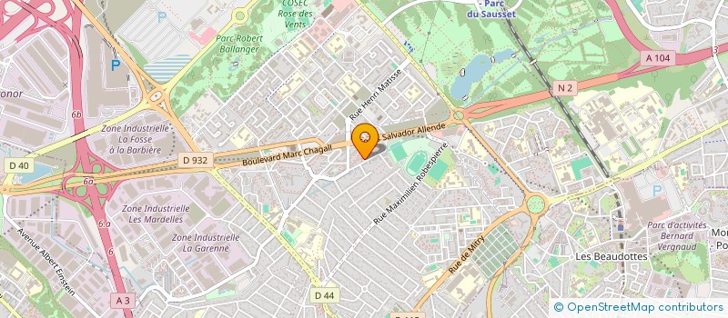 localisation de l'entreprise MADAME JAMILA DJENNANE à AULNAY-SOUS-BOIS