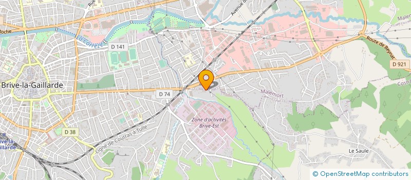 localisation de l'entreprise MADAME JAMILA ED DERBOUTI à BRIVE-LA-GAILLARDE