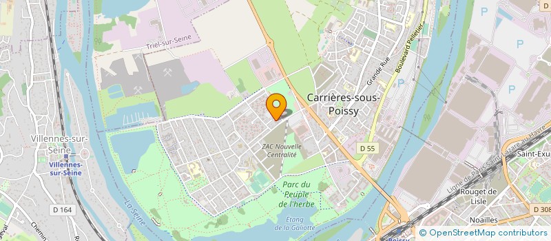 localisation de l'entreprise MADAME JAMILA FARTASSE  CARRIERES-SOUS-POISSY