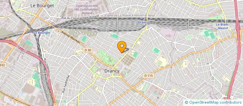 localisation de l'entreprise MADAME JAMILA GUENDOUZ à DRANCY