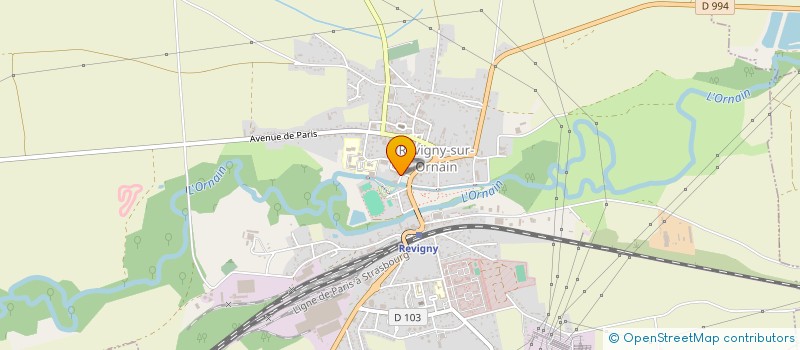localisation de l'entreprise MADAME JAMILA HAMDI à REVIGNY-SUR-ORNAIN