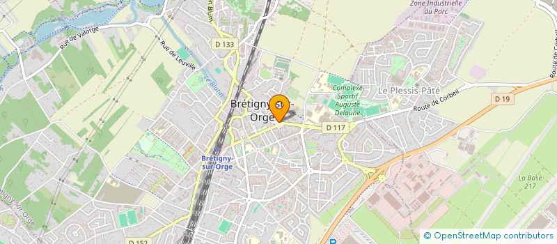 localisation de l'entreprise MADAME JAMILA MOUJAHED à BRETIGNY-SUR-ORGE