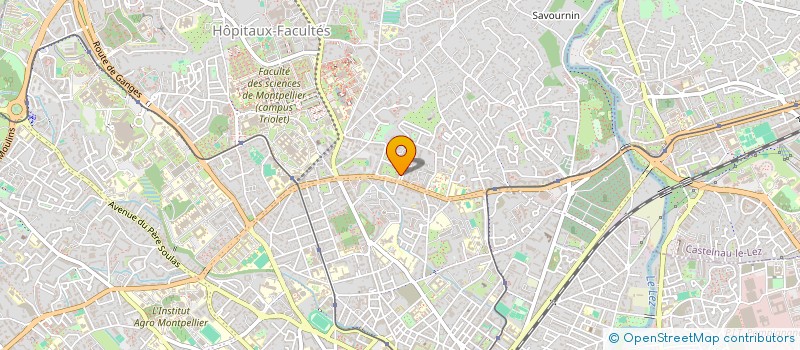 localisation de l'entreprise MADAME JAMILA MOUSSAOUI à MONTPELLIER