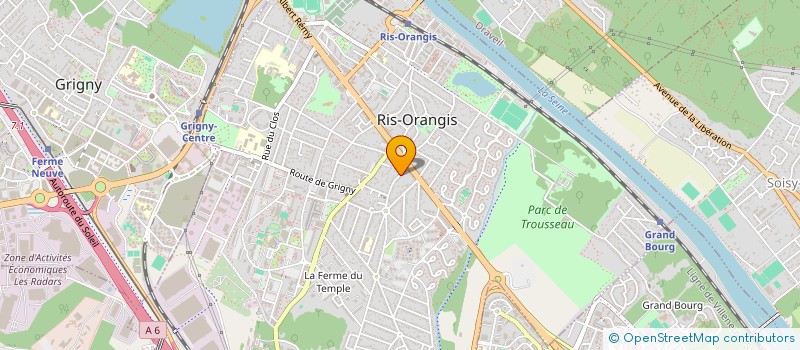 localisation de l'entreprise MADAME JAMILA NORDINE à RIS-ORANGIS