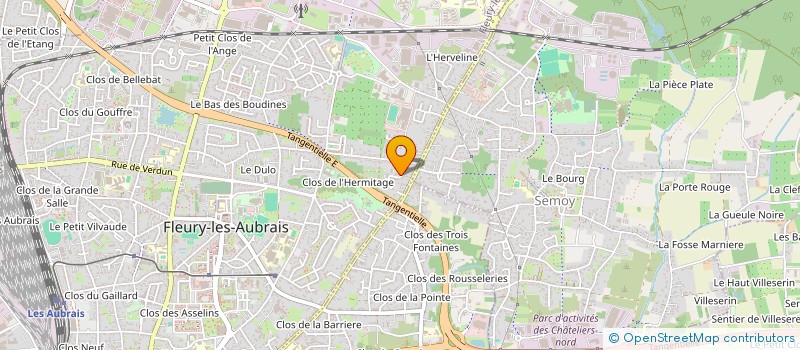 localisation de l'entreprise MADAME JAMILA OUCIF à FLEURY-LES-AUBRAIS