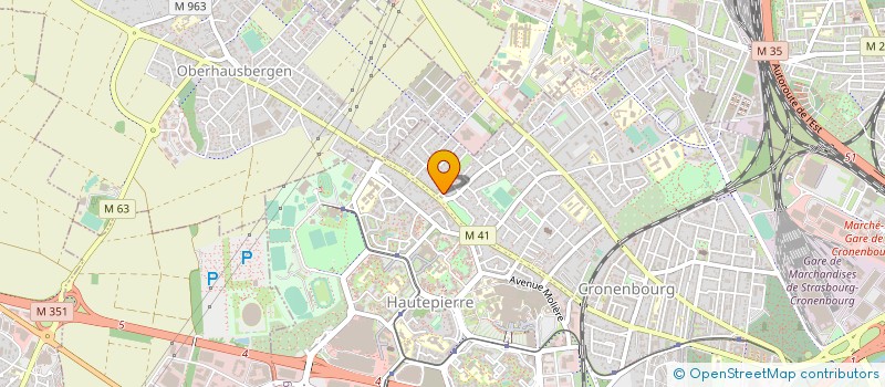 localisation de l'entreprise MADAME JAMILA REDOUANE à STRASBOURG