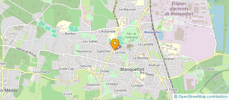localisation de l'entreprise MADAME JAMILA SAMMOUR à BLANQUEFORT