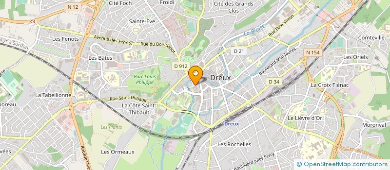 localisation de l'entreprise MADAME JAMILA SEMMOUD à DREUX