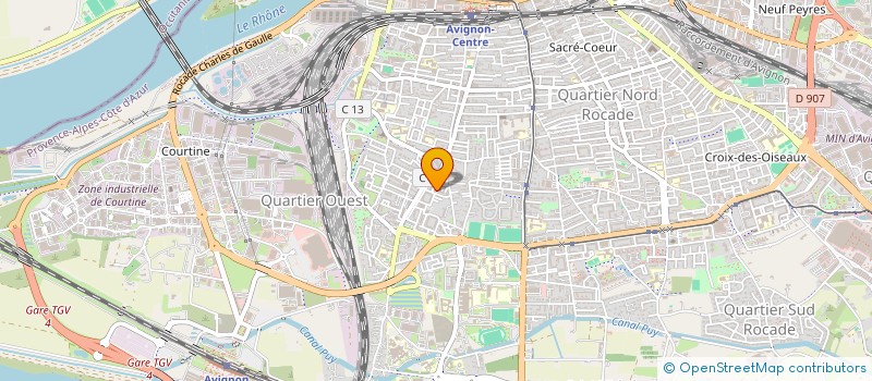 localisation de l'entreprise MADAME JAMILA ZERYOUHI  AVIGNON