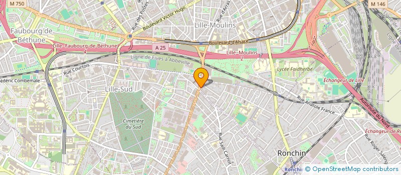 localisation de l'entreprise MADAME JAMILLA ELOTMANI à LILLE