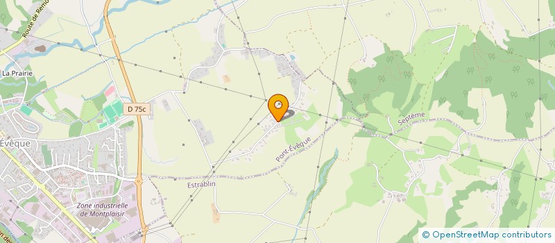 localisation de l'entreprise MADAME JAMILLA OUKHEIRA  PONT-EVEQUE