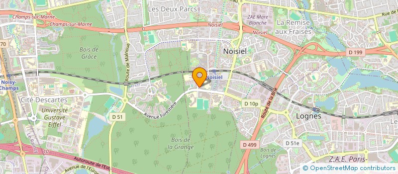 localisation de l'entreprise MADAME JAMINA BELGHORZE  NOISIEL