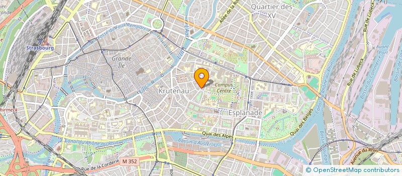 localisation de l'entreprise MADAME JAMLINE ABIENCE à STRASBOURG