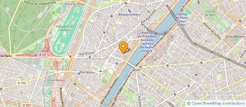 localisation de l'entreprise MADAME JAN ZACHARZEWSKI  PARIS