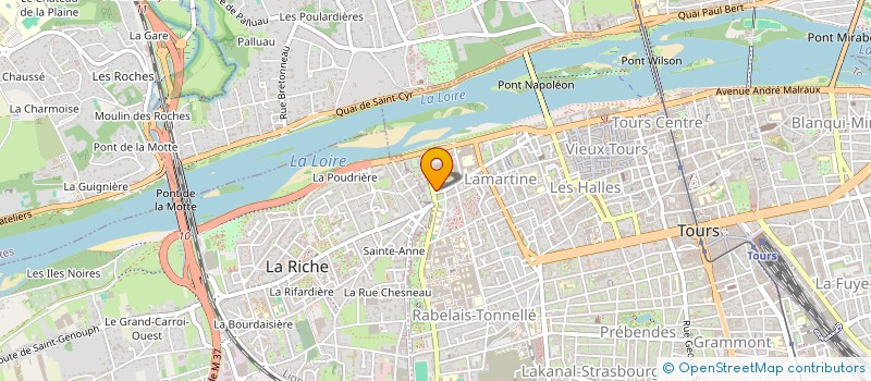 localisation de l'entreprise MADAME JANA DOMBROVSKA à TOURS