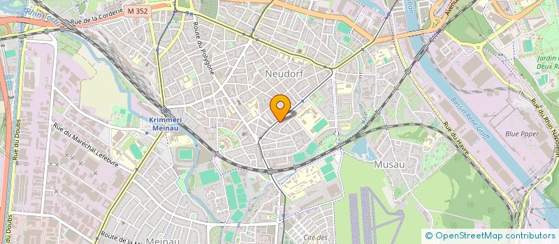 localisation de l'entreprise MADAME JANA KUCHTOVA à STRASBOURG