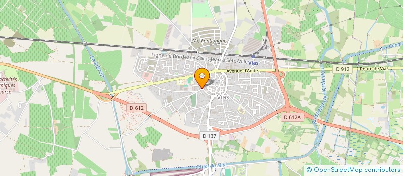 localisation de l'entreprise MADAME JANA LABUDOVA  VIAS