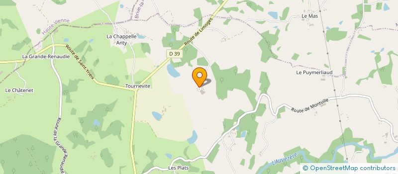 localisation de l'entreprise MADAME JANA NEUMANNOVA  SAINT-PARDOUX-CORBIER