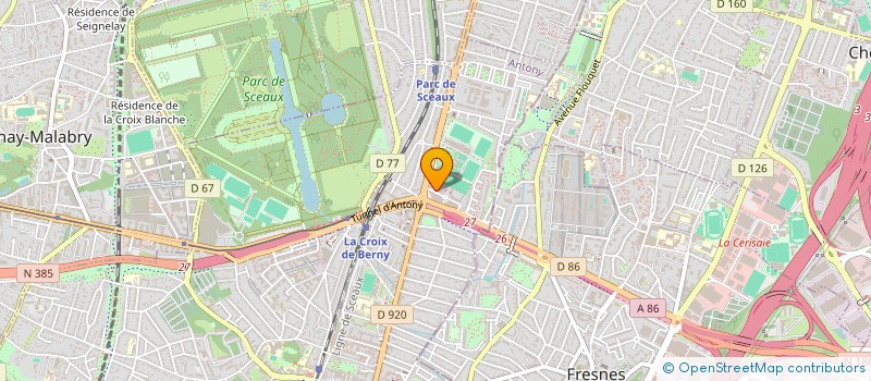 localisation de l'entreprise MADAME JANA PAVELKOVA  ANTONY