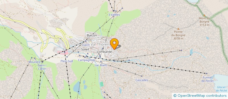 localisation de l'entreprise MADAME JANA PRIKRYLOVA  LES BELLEVILLE