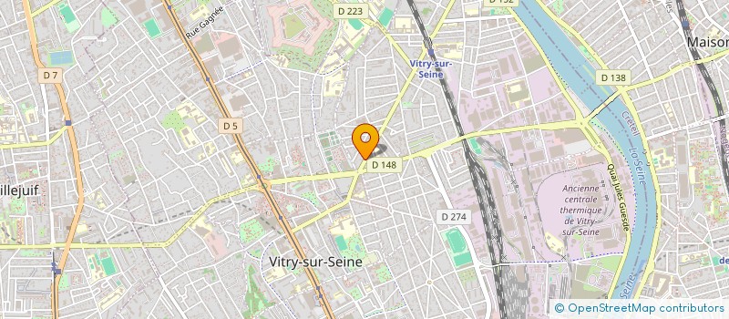 localisation de l'entreprise MADAME JANA SIVAKUMAR à VITRY-SUR-SEINE