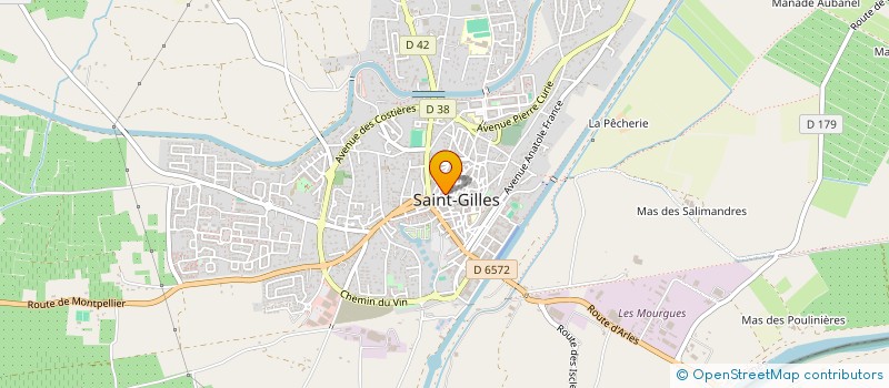 localisation de l'entreprise MADAME JANA SVITEK  SAINT-GILLES