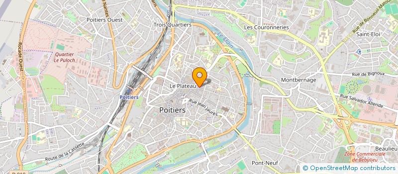 localisation de l'entreprise MADAME JANAKI SHANMUGALINGAM à POITIERS